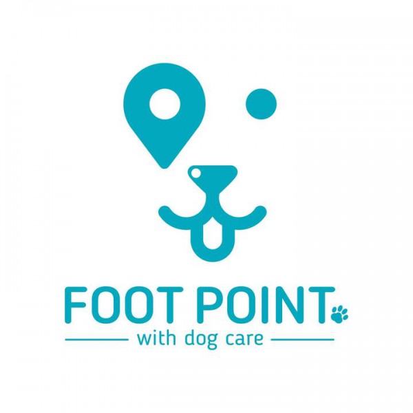 FOOT  POINT-with dog  care-　ロゴ